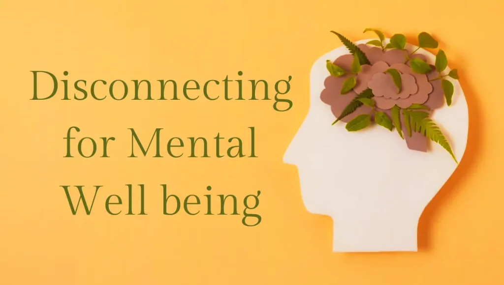 Disconnecting for Mental Well-being
