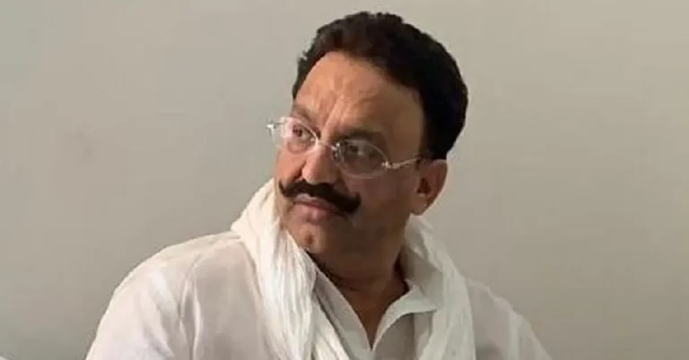 Mukhtar Ansari Gangster Politician Dies Suffering Heart Attack Section 144 Imposed in Banda