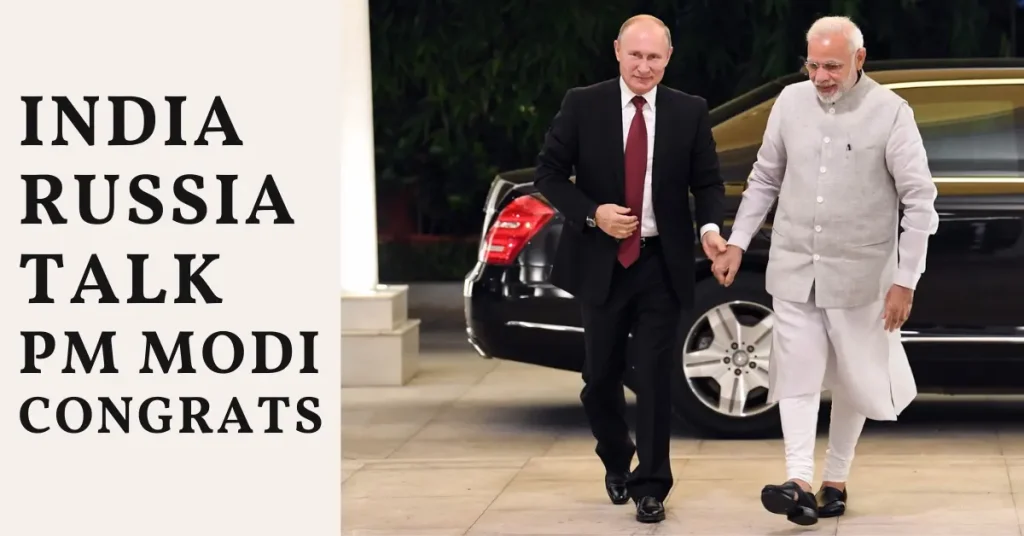 PM Narendra Modi Strengthening India-Russia Special Partnership Amidst Global Uncertainty