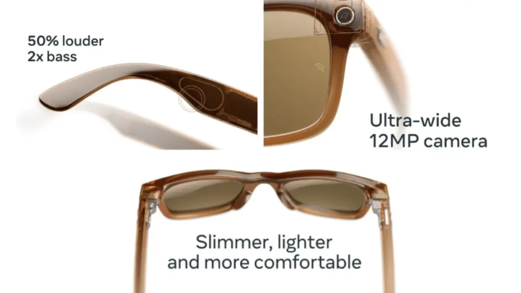 Ray-Ban Meta Smart Glasses feature camera audio