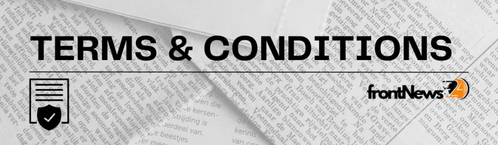 Terms and Conditions frontnews24