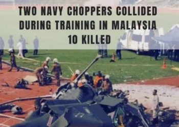 Two Malaysian Military helicopters collided during a training session (1)